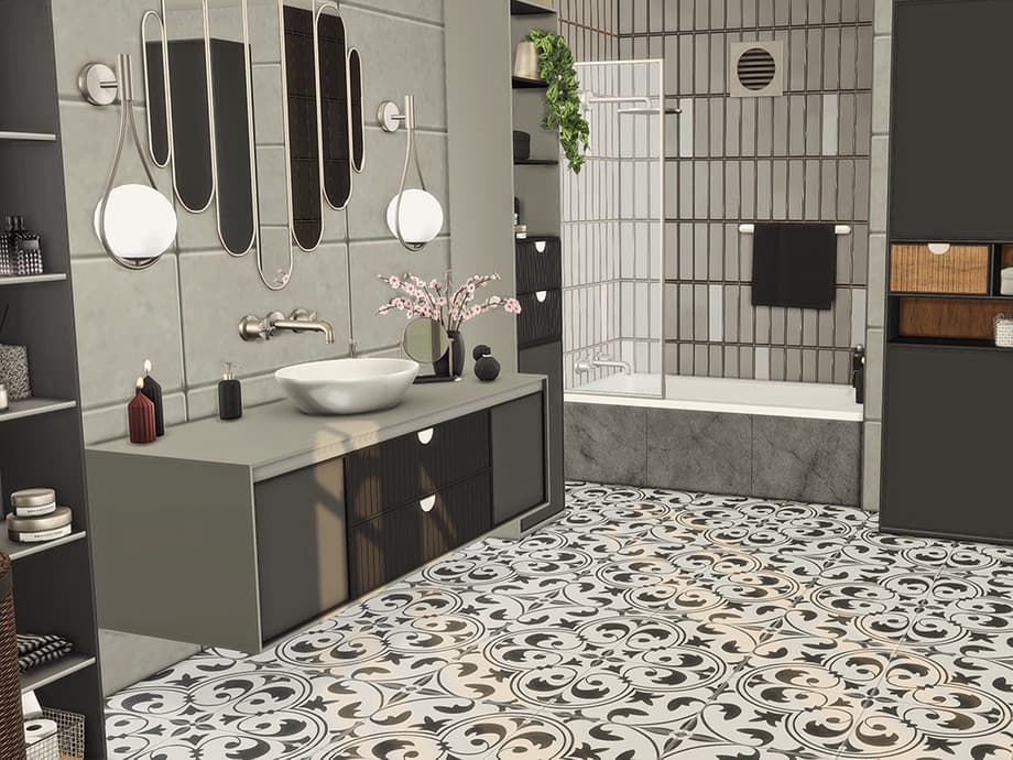 Галерея мода Набор для ванной Deluxe Bathroom SET #1